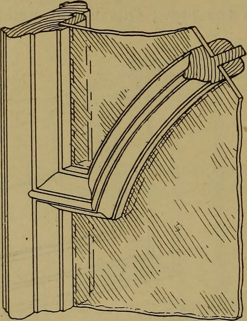 An illustration from Cassells' carpentry and joinery, 1907, leaf 577
