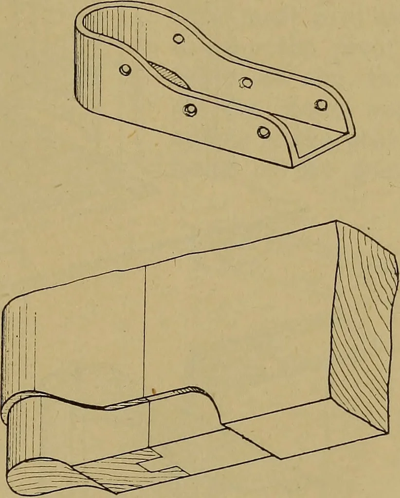 An illustration from Cassells' carpentry and joinery, 1907, leaf 578