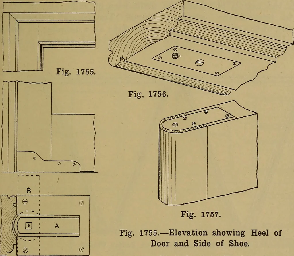An illustration from Cassells' carpentry and joinery, 1907, leaf 580