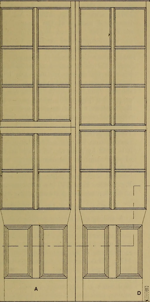 An illustration from Cassells' carpentry and joinery, 1907, leaf 584