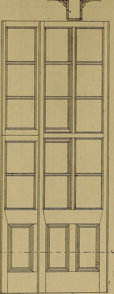 An illustration from Cassells' carpentry and joinery, 1907, leaf 585