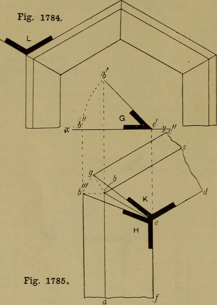 An illustration from Cassells' carpentry and joinery, 1907, leaf 589
