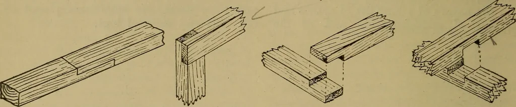 An illustration from Cassells' carpentry and joinery, 1907, leaf 71