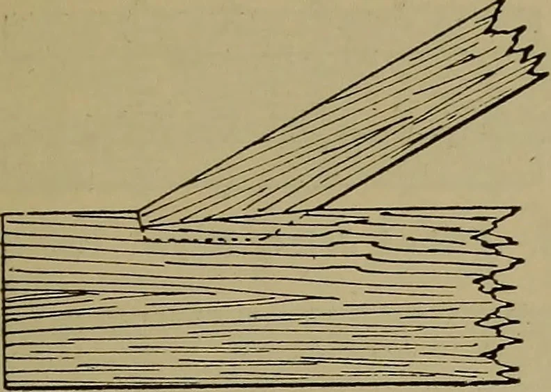 An illustration from Cassells' carpentry and joinery, 1907, leaf 74