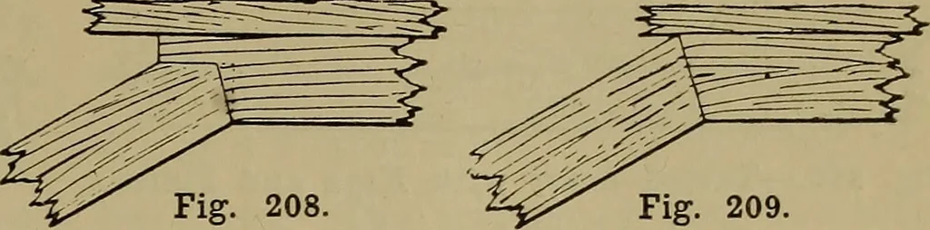 An illustration from Cassells' carpentry and joinery, 1907, leaf 74