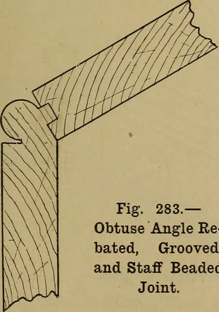 An illustration from Cassells' carpentry and joinery, 1907, leaf 80