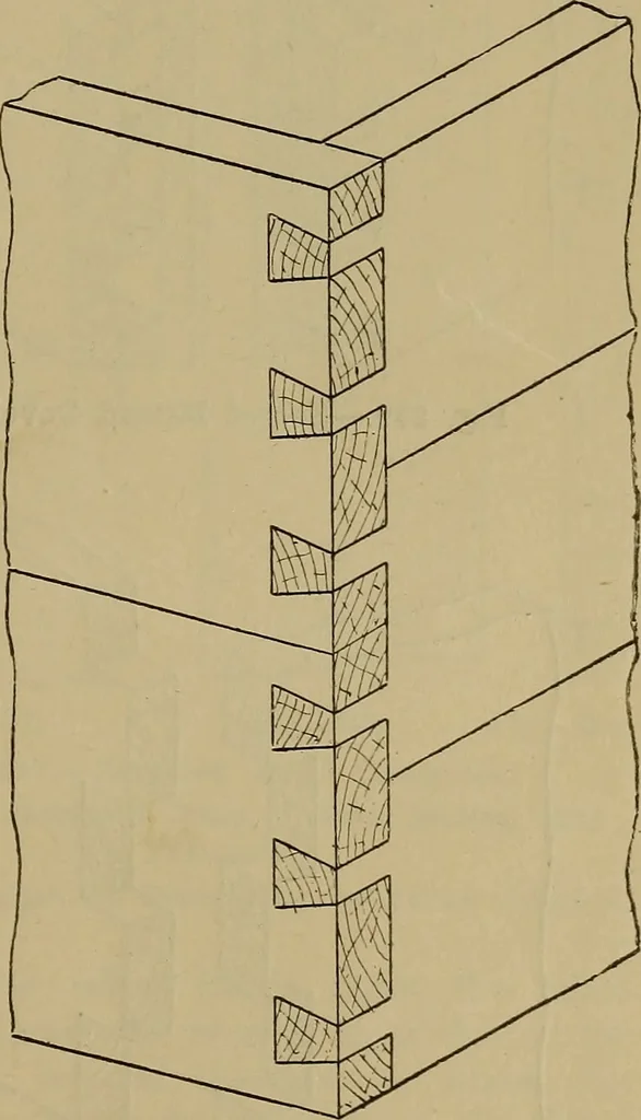 An illustration from Cassells' carpentry and joinery, 1907, leaf 80
