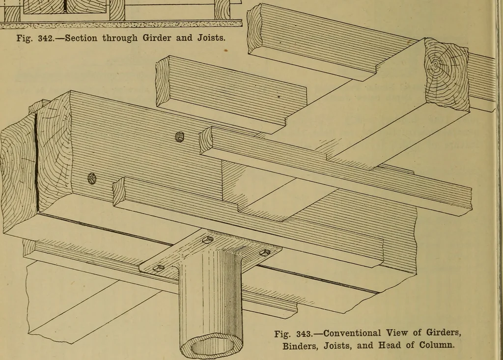 An illustration from Cassells' carpentry and joinery, 1907, leaf 95