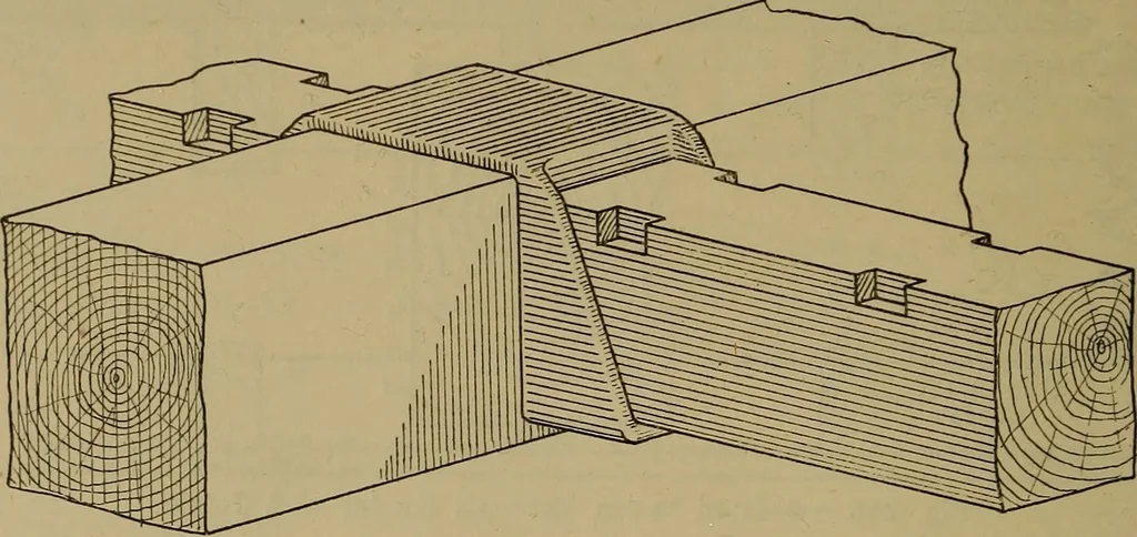 An illustration from Cassells' carpentry and joinery, 1907, leaf 97