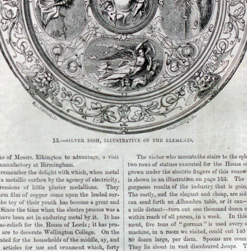 An illustration from Cassell's illustrated family paper exhibitor; containing about 300 illustrations, with letterpress descriptions of all the principal objects in the International exhibition of 1862, 1862, leaf 167