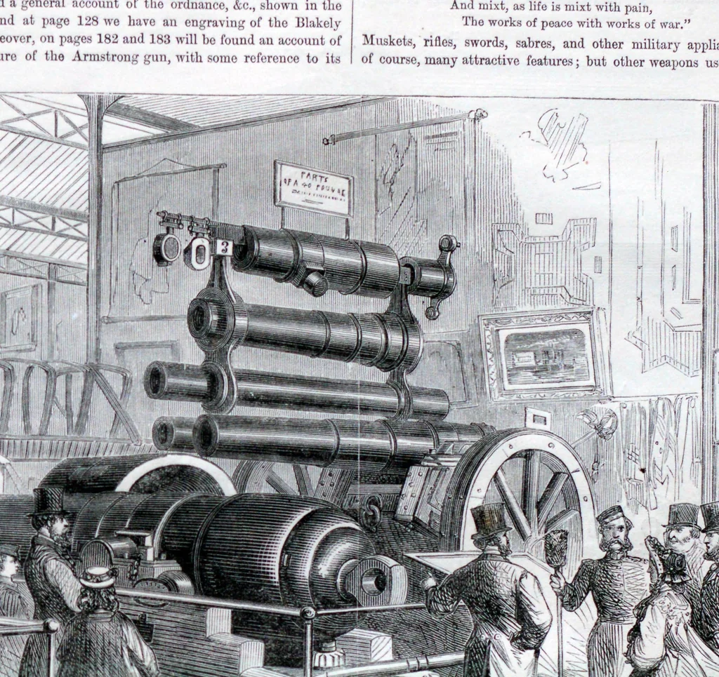 An illustration from Cassell's illustrated family paper exhibitor; containing about 300 illustrations, with letterpress descriptions of all the principal objects in the International exhibition of 1862, 1862, leaf 266