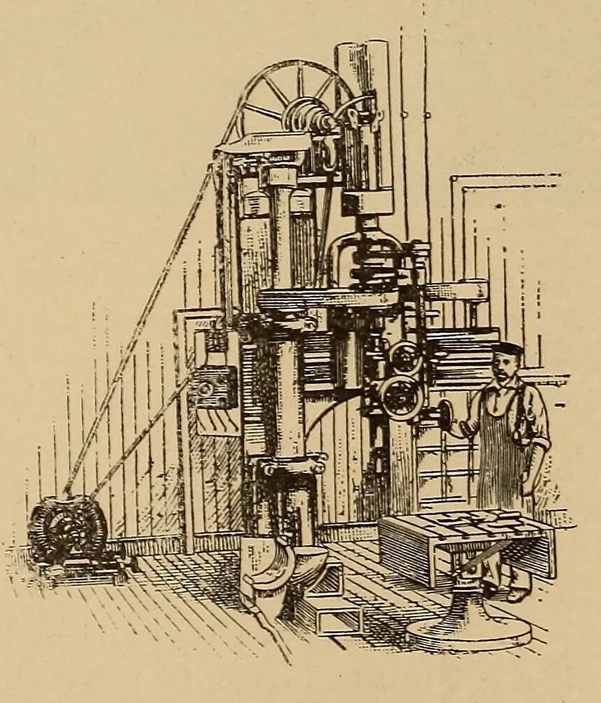 An illustration from Cassier's magazine, 1891, leaf 313