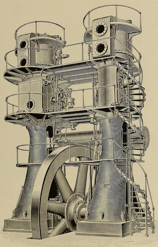 An illustration from Cassier's magazine, 1891, leaf 135