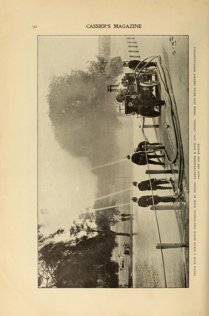 An illustration from Cassier's magazine, 1891, leaf 104