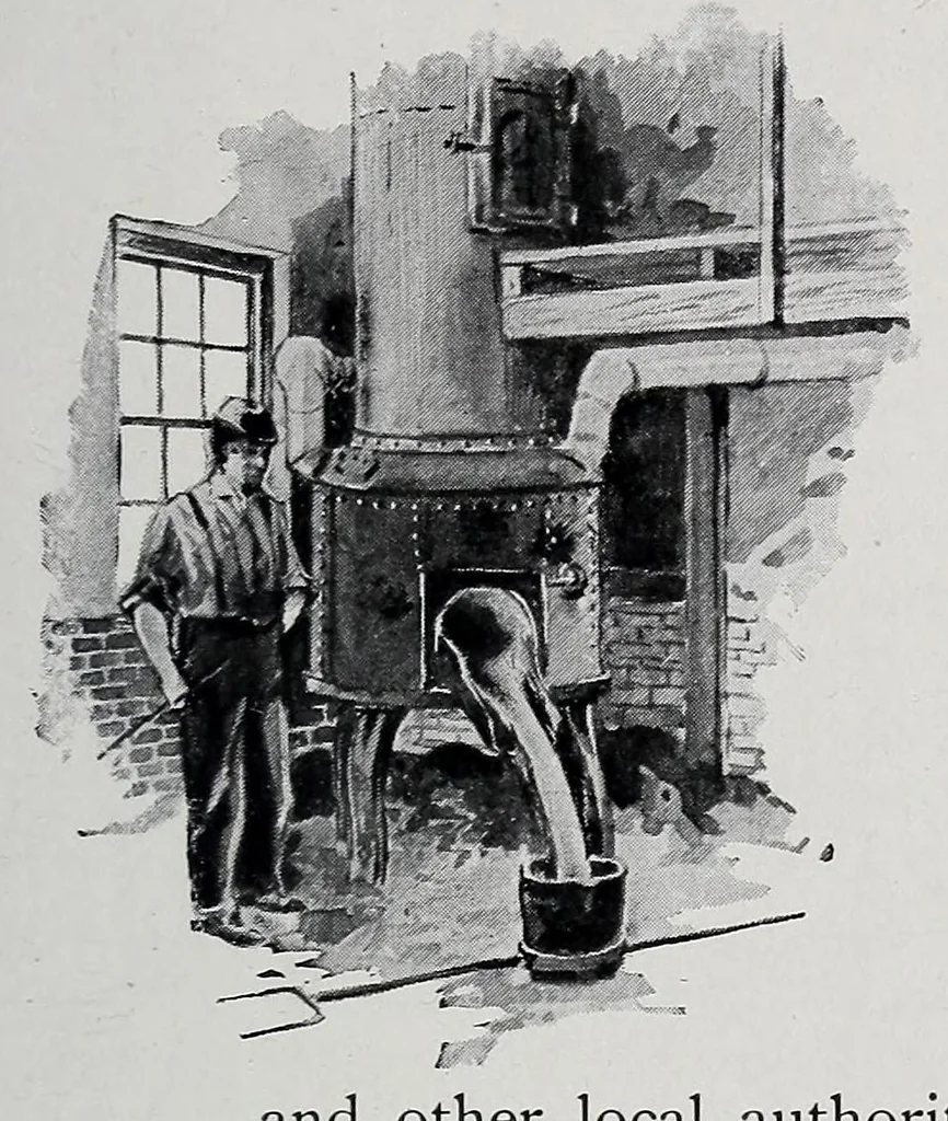 An illustration from Cassier's magazine, 1891, leaf 329