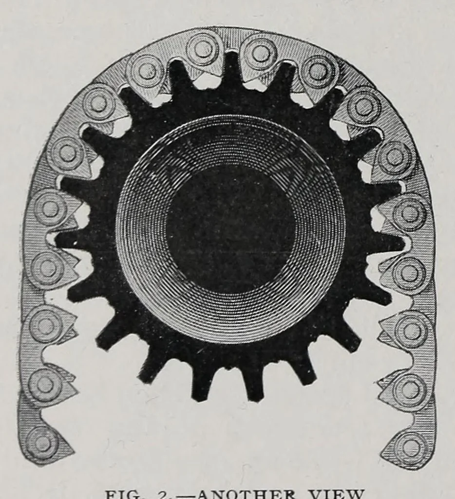 An illustration from Cassier's magazine, 1891, leaf 516