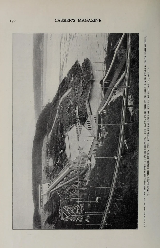 An illustration from Cassier's magazine, 1891, leaf 202
