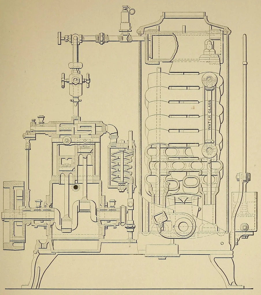 An illustration from Cassier's magazine, 1891, leaf 113