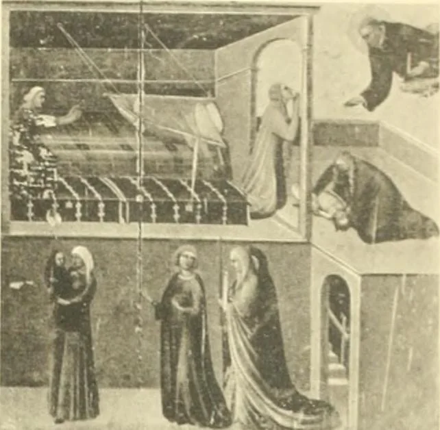 An illustration from Cassoni: Truhen und Truhenbilder der italienischen Früh-Renaissance. Ein Beitrag zur profanmalerei im Quattrocento, 1915, leaf 500