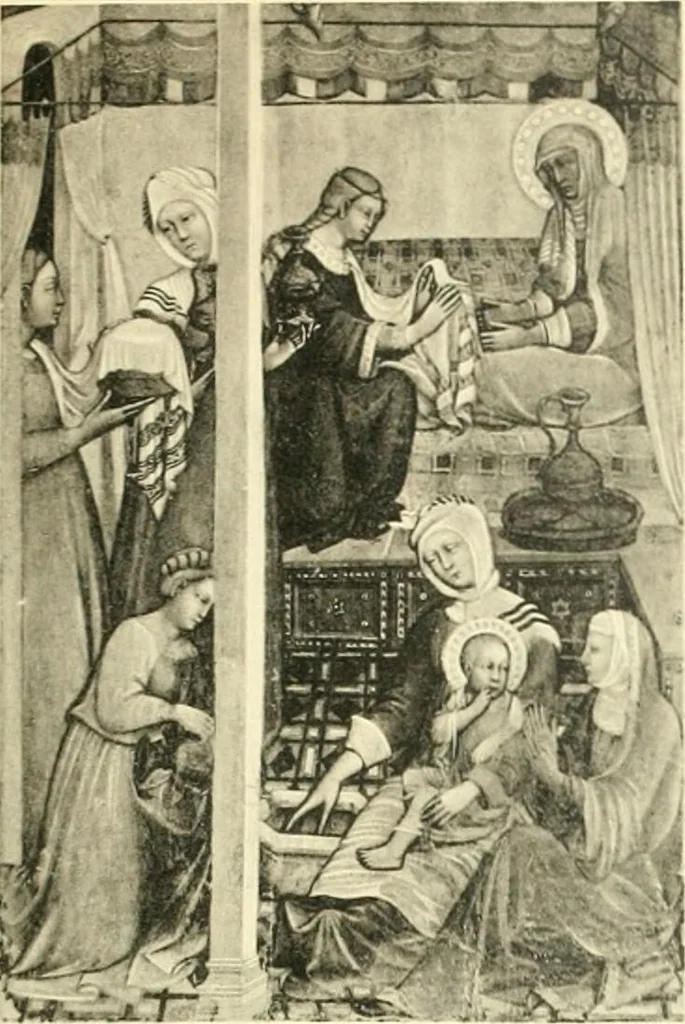An illustration from Cassoni: Truhen und Truhenbilder der italienischen Früh-Renaissance. Ein Beitrag zur profanmalerei im Quattrocento, 1915, leaf 502