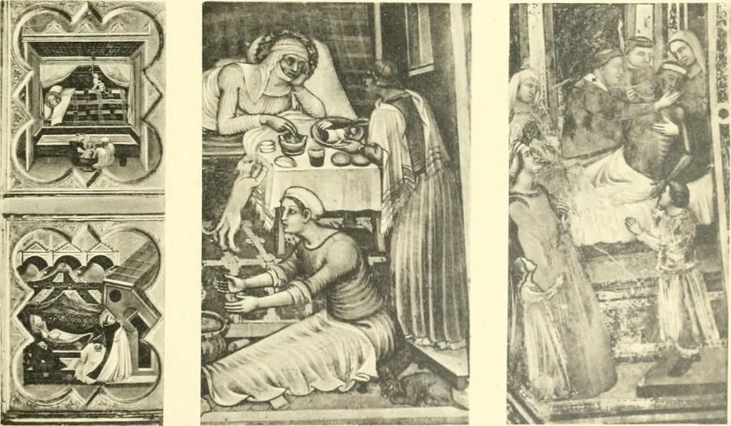 An illustration from Cassoni: Truhen und Truhenbilder der italienischen Früh-Renaissance. Ein Beitrag zur profanmalerei im Quattrocento, 1915, leaf 502