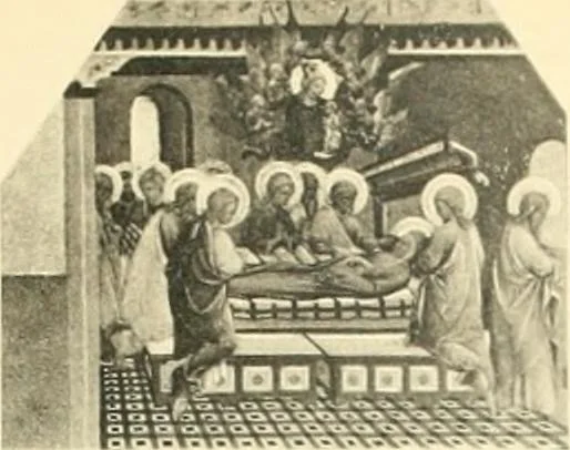 An illustration from Cassoni: Truhen und Truhenbilder der italienischen Früh-Renaissance. Ein Beitrag zur profanmalerei im Quattrocento, 1915, leaf 504