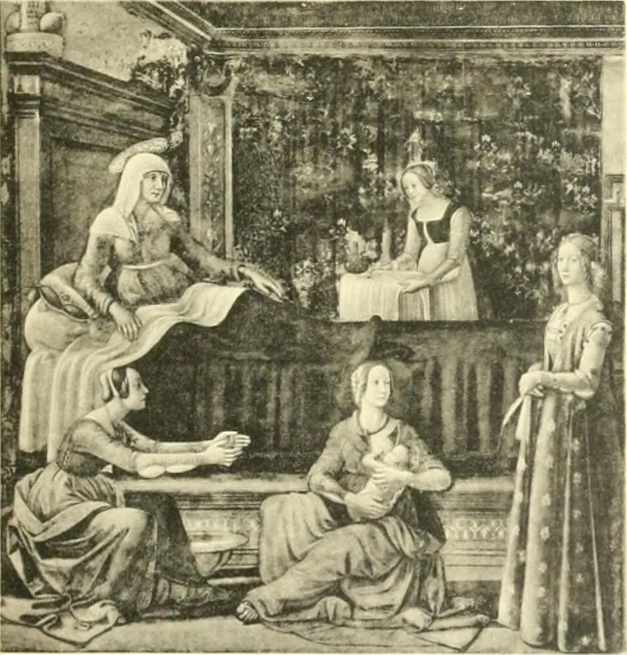 An illustration from Cassoni: Truhen und Truhenbilder der italienischen Früh-Renaissance. Ein Beitrag zur profanmalerei im Quattrocento, 1915, leaf 506