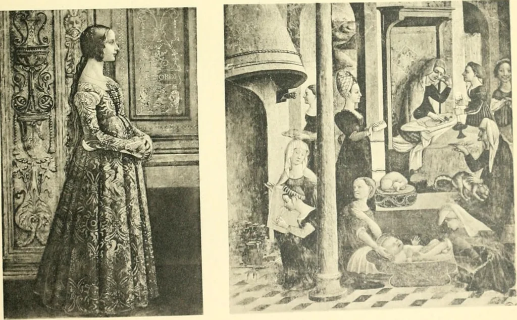 An illustration from Cassoni: Truhen und Truhenbilder der italienischen Früh-Renaissance. Ein Beitrag zur profanmalerei im Quattrocento, 1915, leaf 510