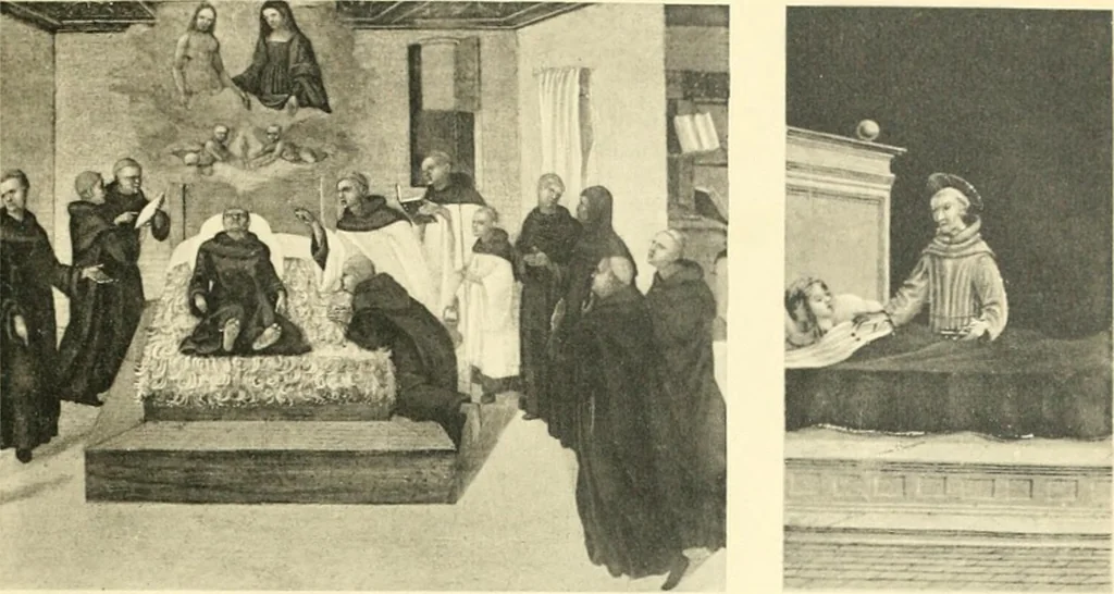 An illustration from Cassoni: Truhen und Truhenbilder der italienischen Früh-Renaissance. Ein Beitrag zur profanmalerei im Quattrocento, 1915, leaf 512