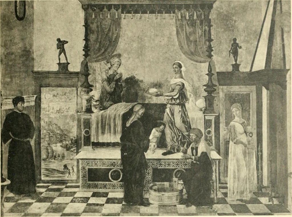 An illustration from Cassoni: Truhen und Truhenbilder der italienischen Früh-Renaissance. Ein Beitrag zur profanmalerei im Quattrocento, 1915, leaf 514