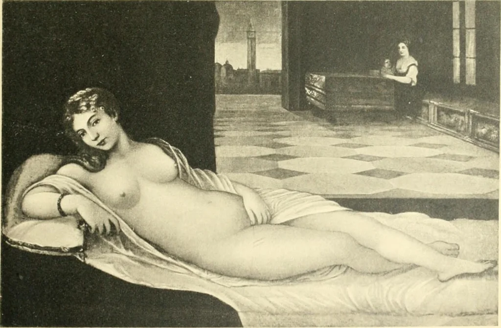An illustration from Cassoni: Truhen und Truhenbilder der italienischen Früh-Renaissance. Ein Beitrag zur profanmalerei im Quattrocento, 1915, leaf 518