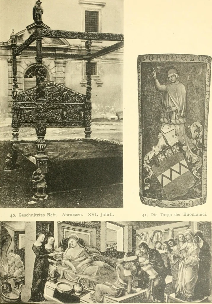 An illustration from Cassoni: Truhen und Truhenbilder der italienischen Früh-Renaissance. Ein Beitrag zur profanmalerei im Quattrocento, 1915, leaf 520