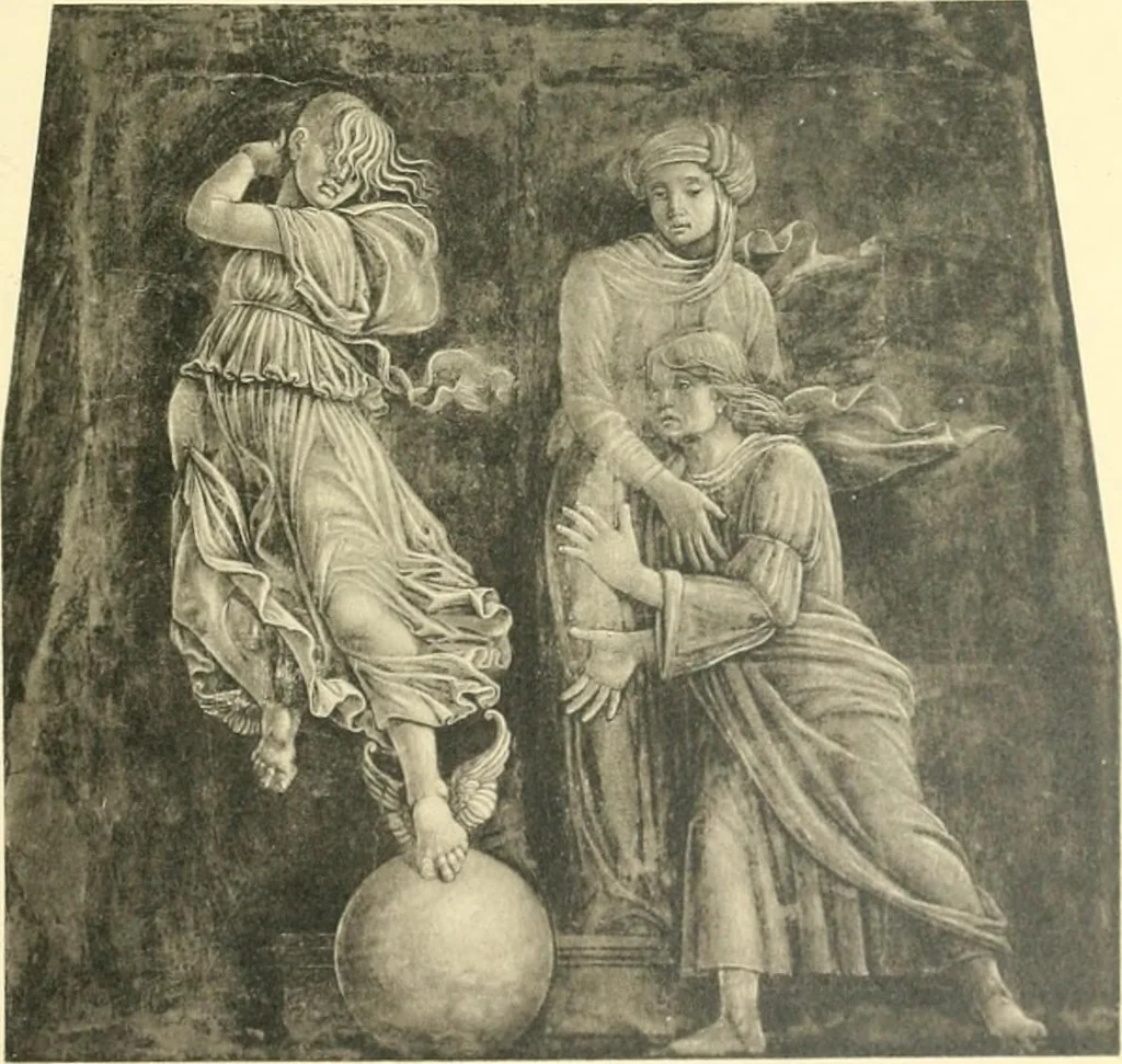 An illustration from Cassoni: Truhen und Truhenbilder der italienischen Früh-Renaissance. Ein Beitrag zur profanmalerei im Quattrocento, 1915, leaf 524
