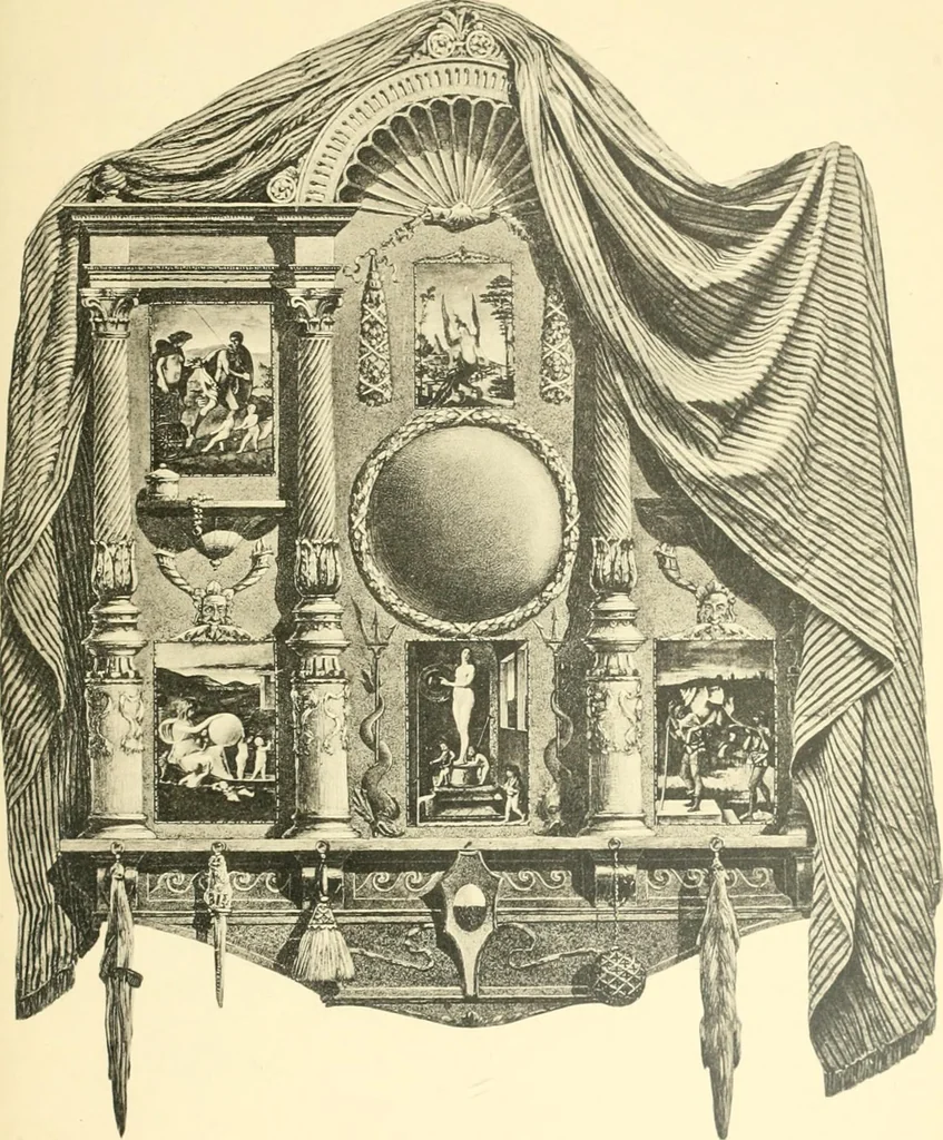 An illustration from Cassoni: Truhen und Truhenbilder der italienischen Früh-Renaissance. Ein Beitrag zur profanmalerei im Quattrocento, 1915, leaf 526