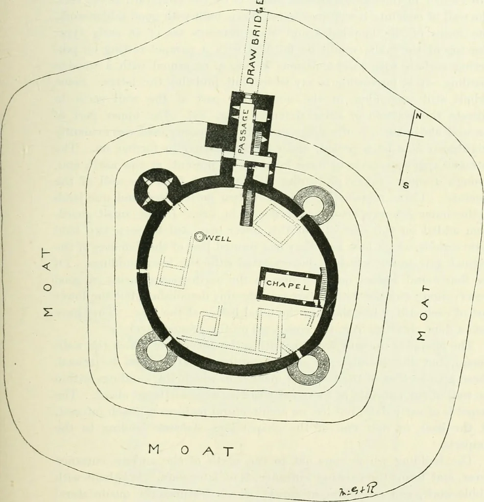 An illustration from The castellated and domestic architecture of Scotland, from the twelfth to the eighteenth century, 1887, leaf 100