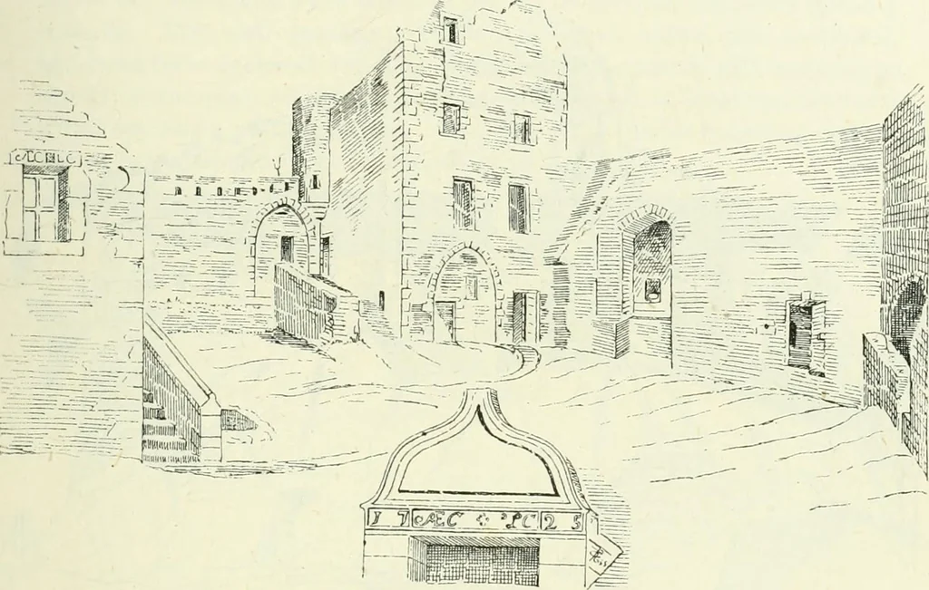 An illustration from The castellated and domestic architecture of Scotland, from the twelfth to the eighteenth century, 1887, leaf 106