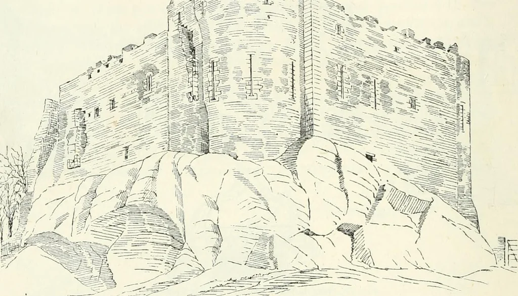 An illustration from The castellated and domestic architecture of Scotland, from the twelfth to the eighteenth century, 1887, leaf 107