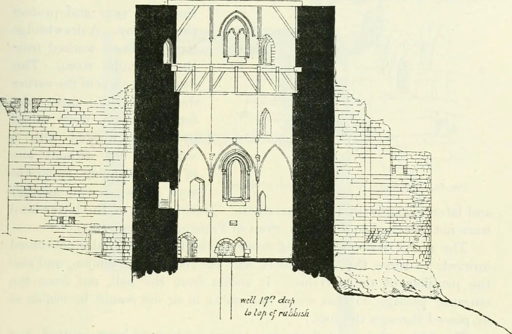 An illustration from The castellated and domestic architecture of Scotland, from the twelfth to the eighteenth century, 1887, leaf 116
