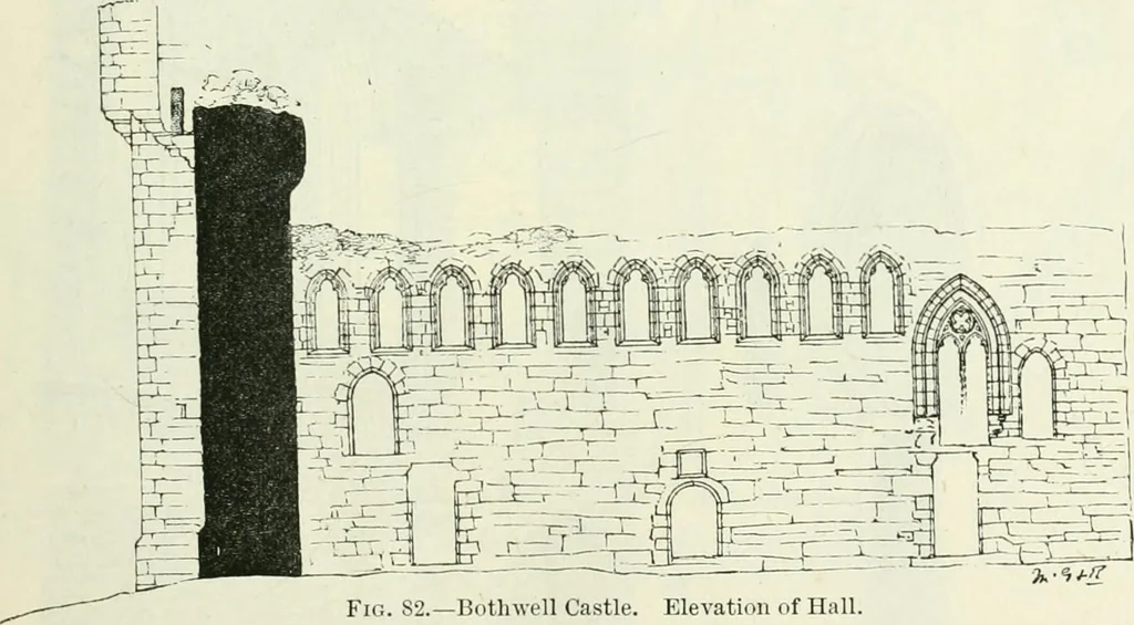 An illustration from The castellated and domestic architecture of Scotland, from the twelfth to the eighteenth century, 1887, leaf 124