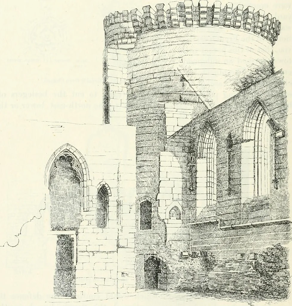 An illustration from The castellated and domestic architecture of Scotland, from the twelfth to the eighteenth century, 1887, leaf 125