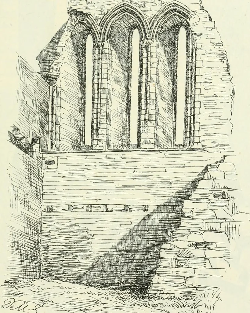 An illustration from The castellated and domestic architecture of Scotland, from the twelfth to the eighteenth century, 1887, leaf 132