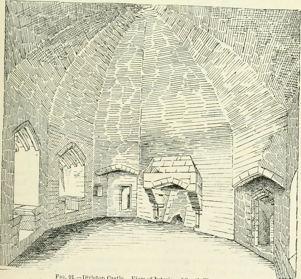 An illustration from The castellated and domestic architecture of Scotland, from the twelfth to the eighteenth century, 1887, leaf 134