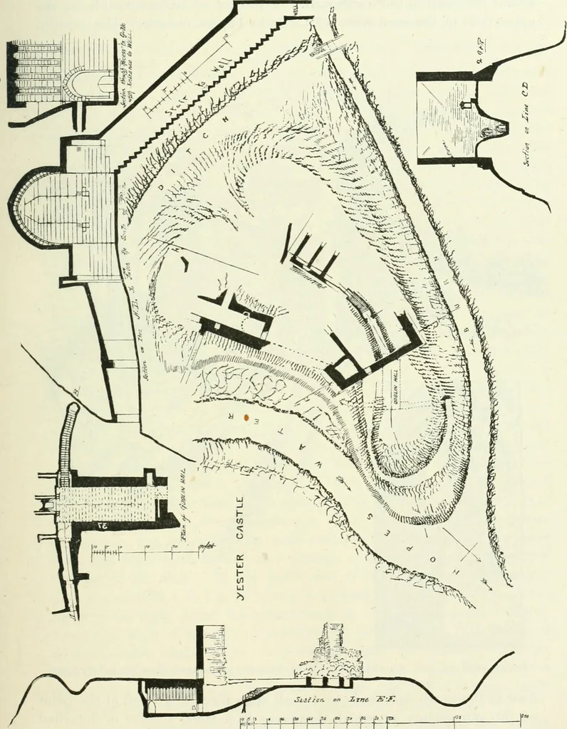 An illustration from The castellated and domestic architecture of Scotland, from the twelfth to the eighteenth century, 1887, leaf 136