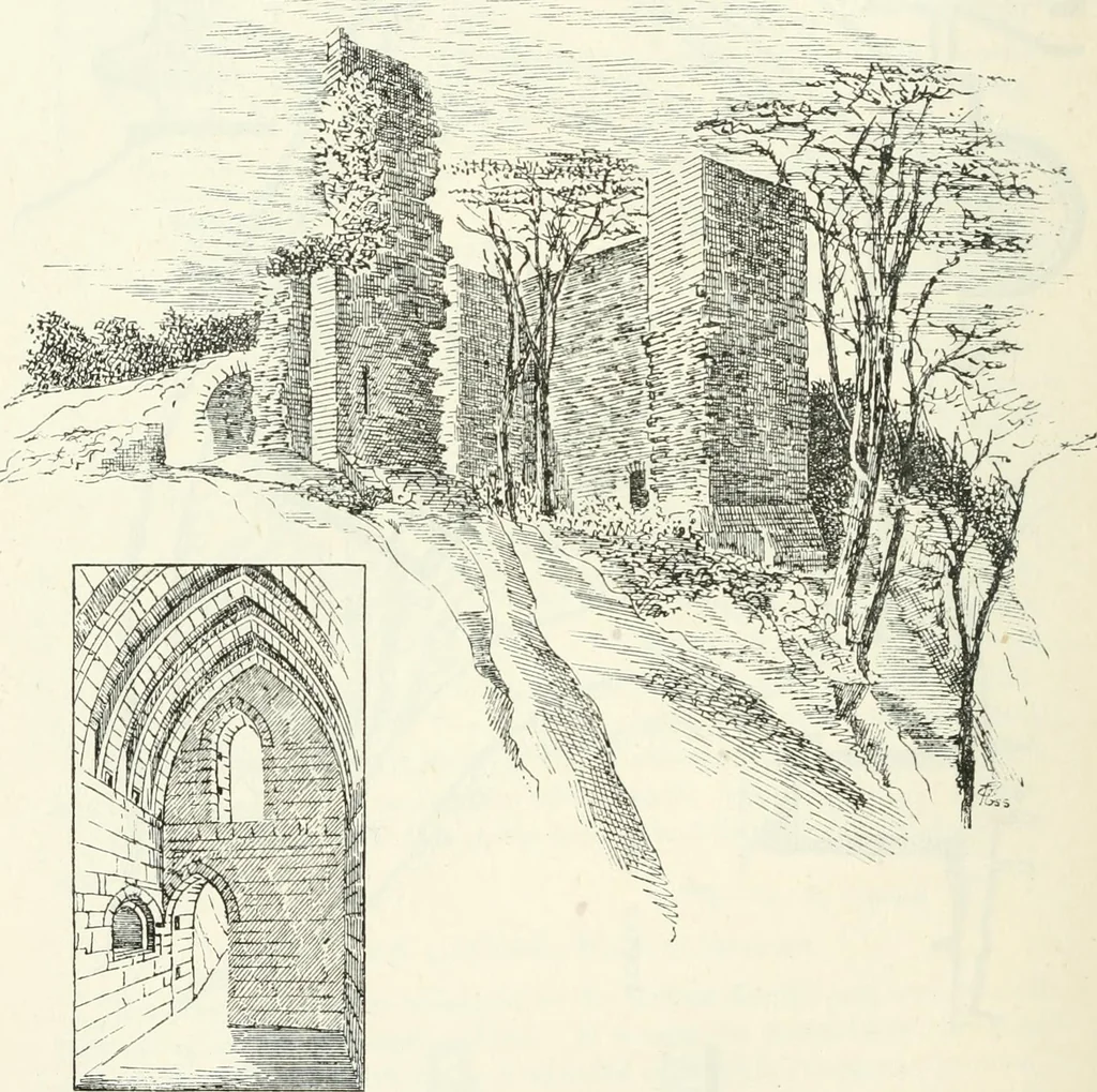 An illustration from The castellated and domestic architecture of Scotland, from the twelfth to the eighteenth century, 1887, leaf 137