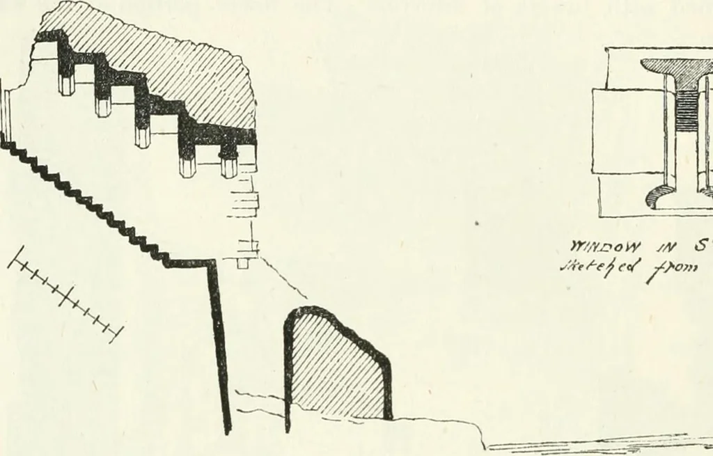 An illustration from The castellated and domestic architecture of Scotland, from the twelfth to the eighteenth century, 1887, leaf 145