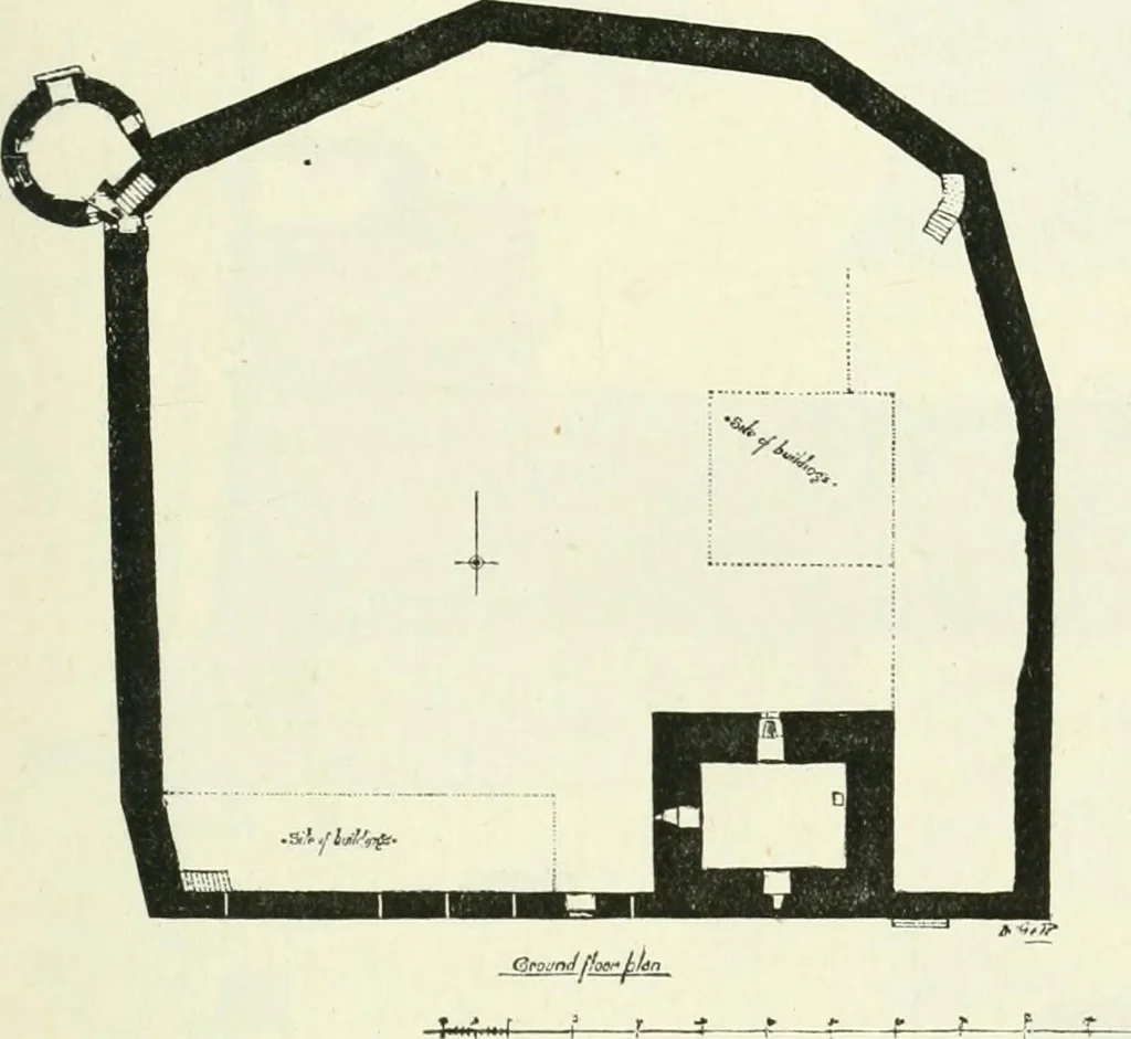 An illustration from The castellated and domestic architecture of Scotland, from the twelfth to the eighteenth century, 1887, leaf 166
