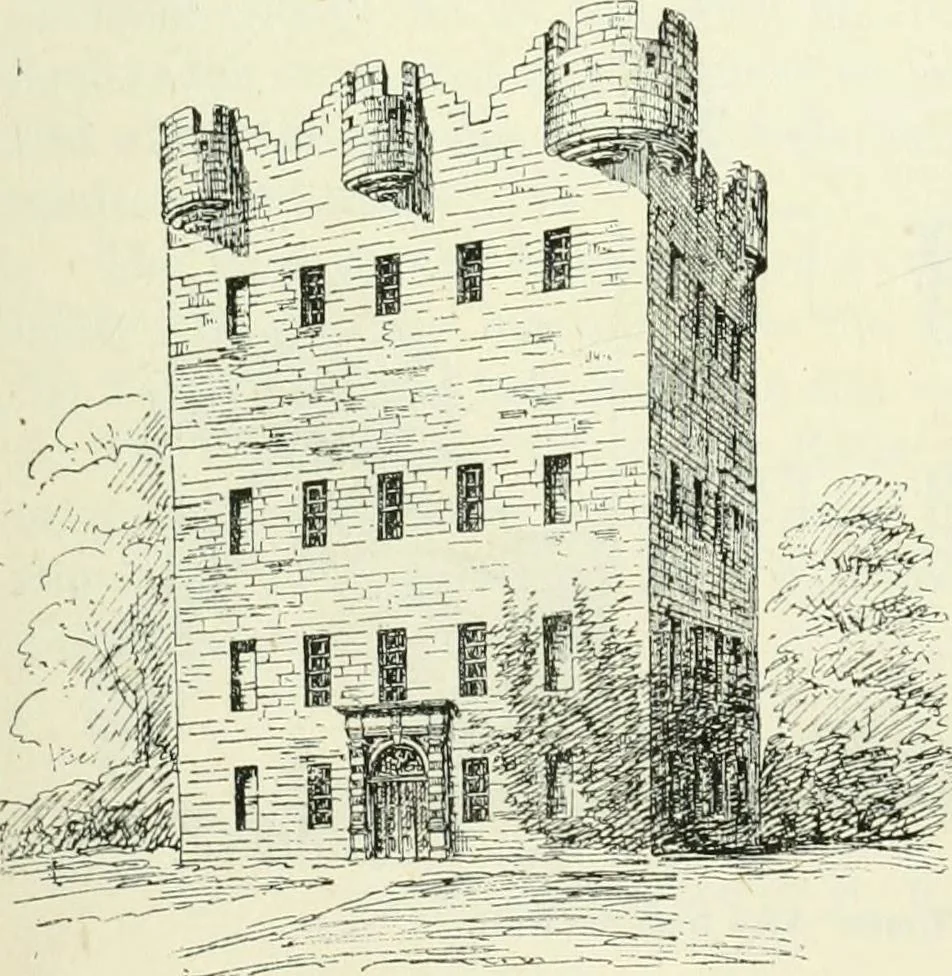 An illustration from The castellated and domestic architecture of Scotland, from the twelfth to the eighteenth century, 1887, leaf 174