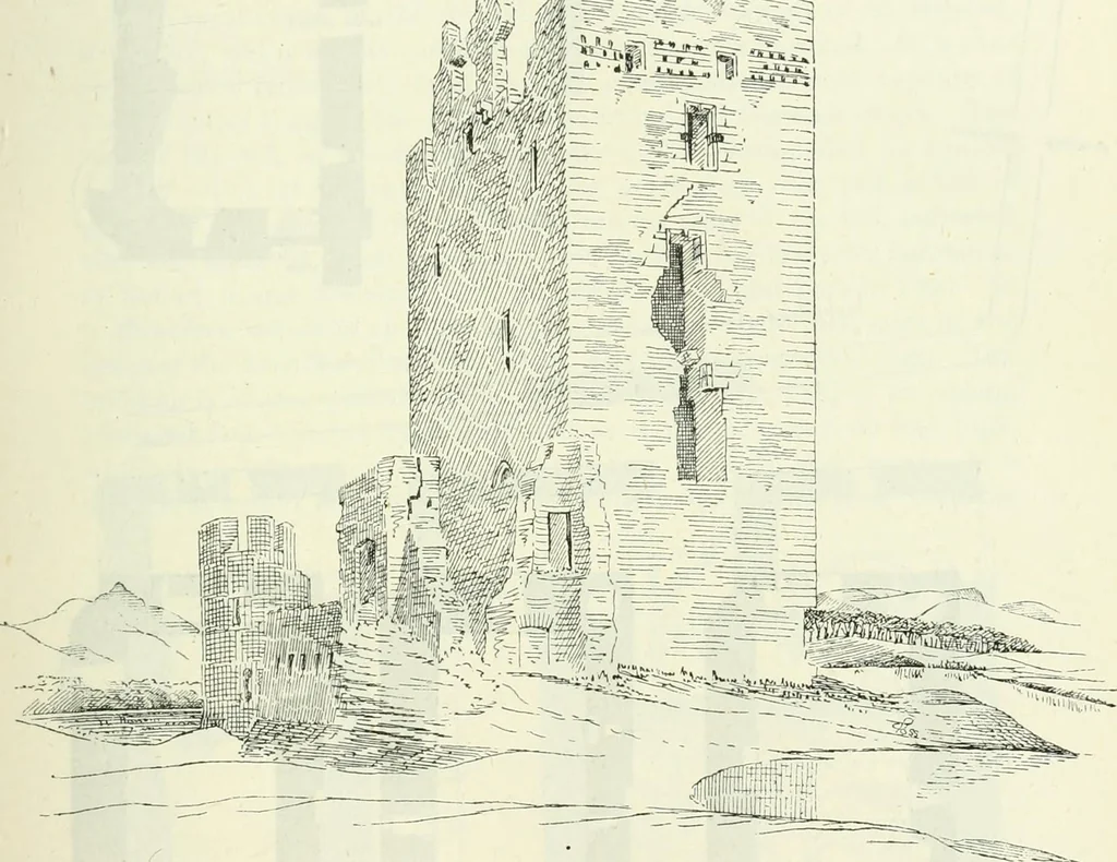 An illustration from The castellated and domestic architecture of Scotland, from the twelfth to the eighteenth century, 1887, leaf 184