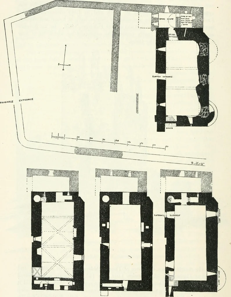 An illustration from The castellated and domestic architecture of Scotland, from the twelfth to the eighteenth century, 1887, leaf 185