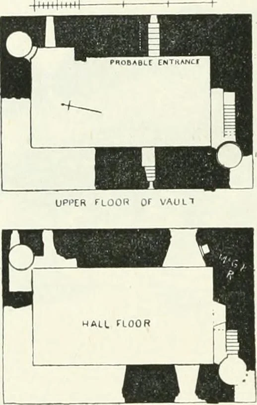 An illustration from The castellated and domestic architecture of Scotland, from the twelfth to the eighteenth century, 1887, leaf 195